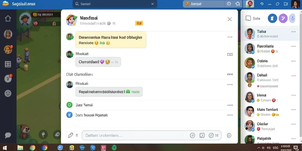 Screenshot menunjukkan grafis yang menakjubkan dalam permainan.