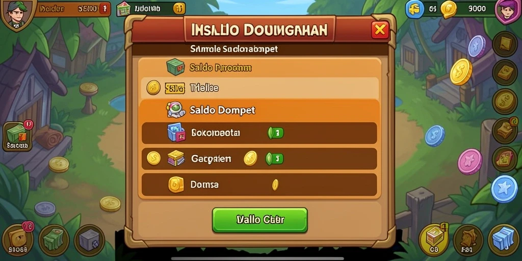 Tampilan grafis yang memukau di level pertama.