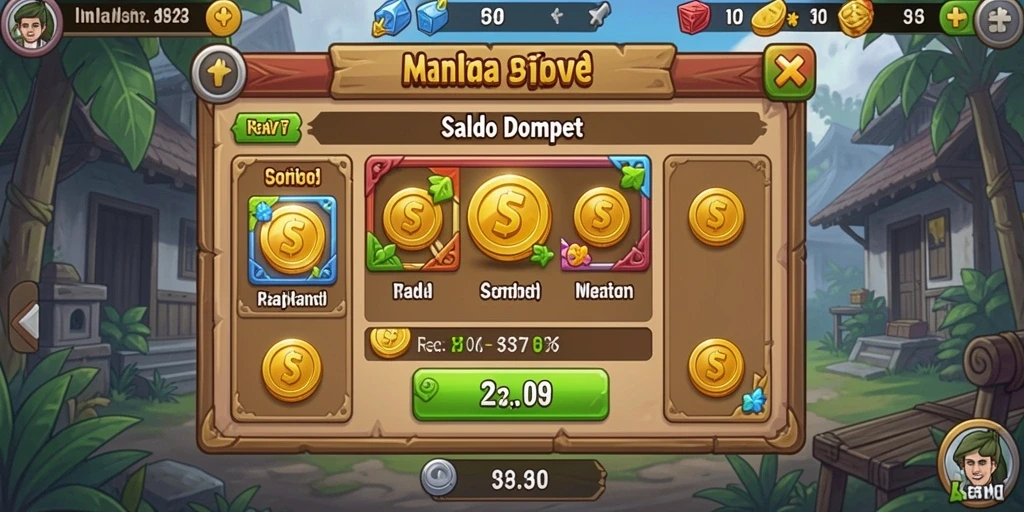 Tangkapan layar utama dari aplikasi menunjukkan antarmuka pengguna yang menarik.