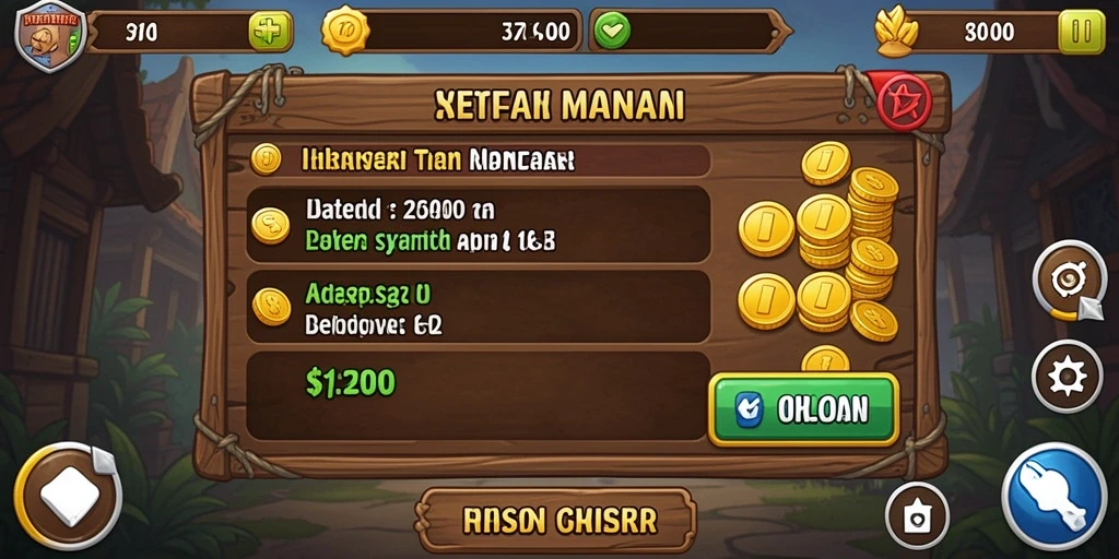 Gambar menunjukkan karakter utama dalam aksi bertarung.