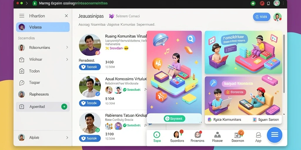 Skrinsut nomor 1 menampilkan antarmuka utama MERDEKAWIN.