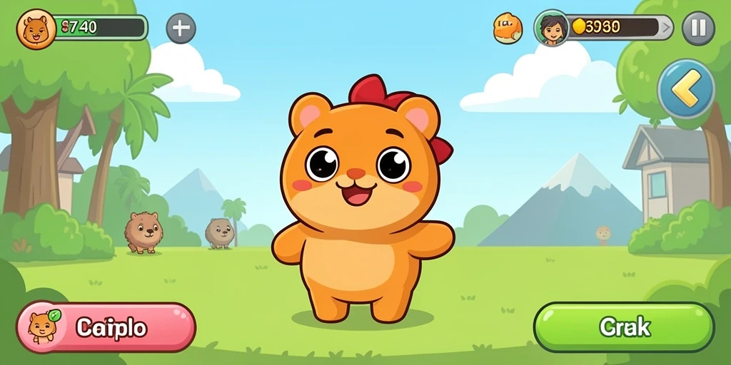 Screenshot menunjukkan gameplay seru saat menjelajahi level baru.